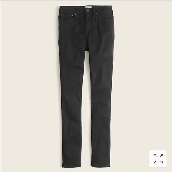 J.Crew Petite 9" high-rise stretchy toothpick jean* - Picture 1 of 4